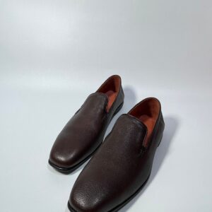 Classic Black Minimal Lace-Up Shoe